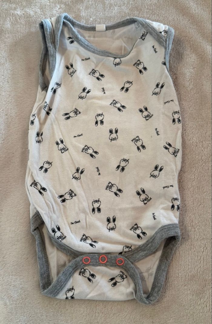 Lot de 2 body sans manche - photo numéro 2