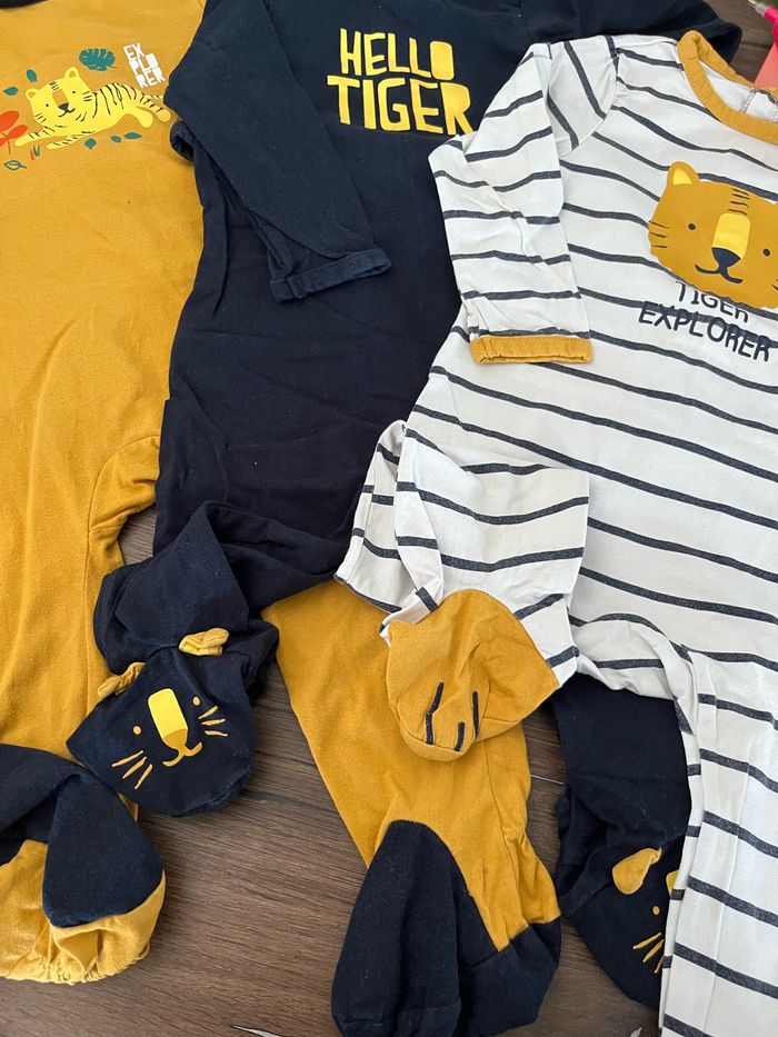 Lot 3 pyjamas mi saison - photo numéro 2