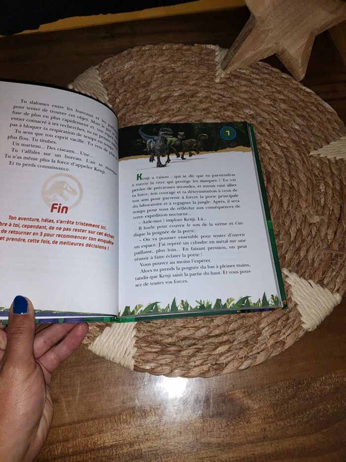 Livre Jurassic World camp crétacéous - photo numéro 2