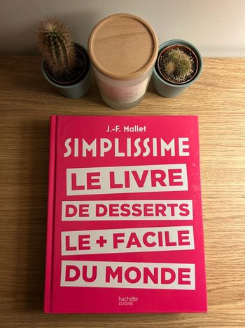 Livre recettes desserts
