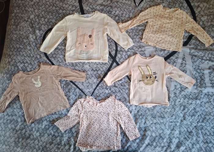 Lot vêtements bébé fille 12 mois - photo numéro 6