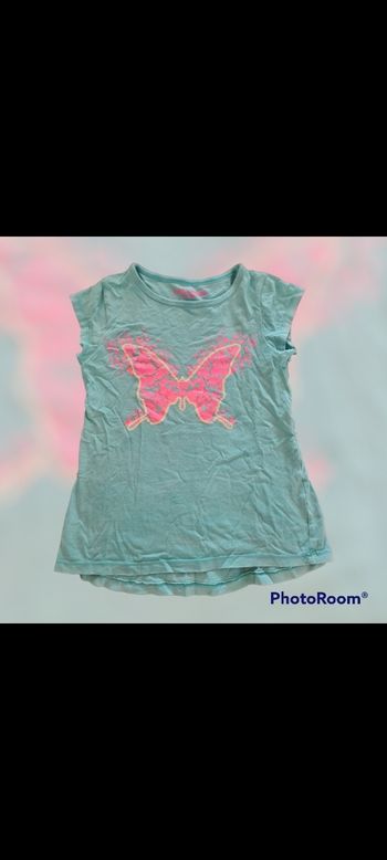 Tee shirt fille Vynil Fraise 8 ans