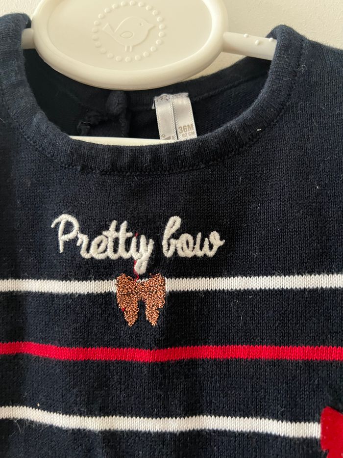 Pull bleu marine - photo numéro 2