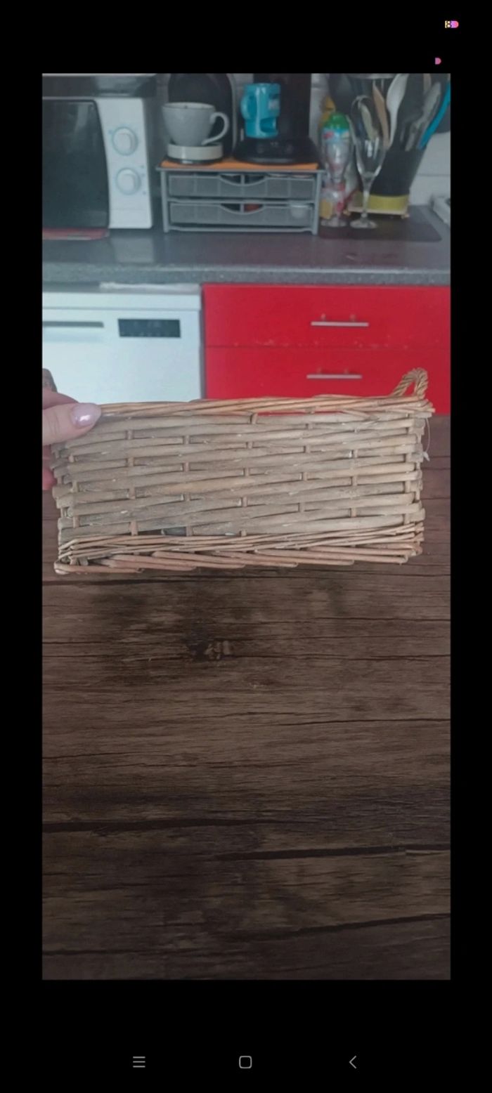 Panier en osier - photo numéro 2