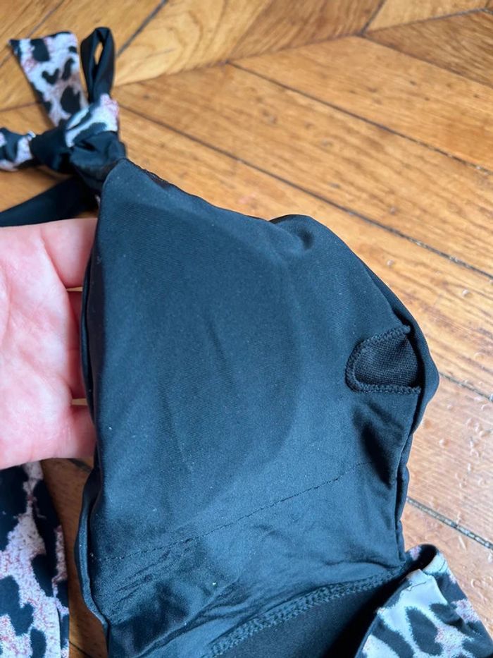 Neuf sublime maillot de bain 2 pièces léopard T36 - photo numéro 6