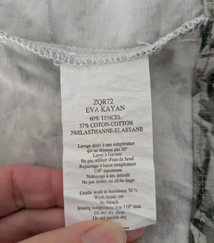 Robe d'été zippée - Eva Kayan - taille 40 - photo numéro 6