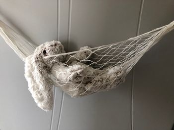 Hamac tressé à peluche - poupées