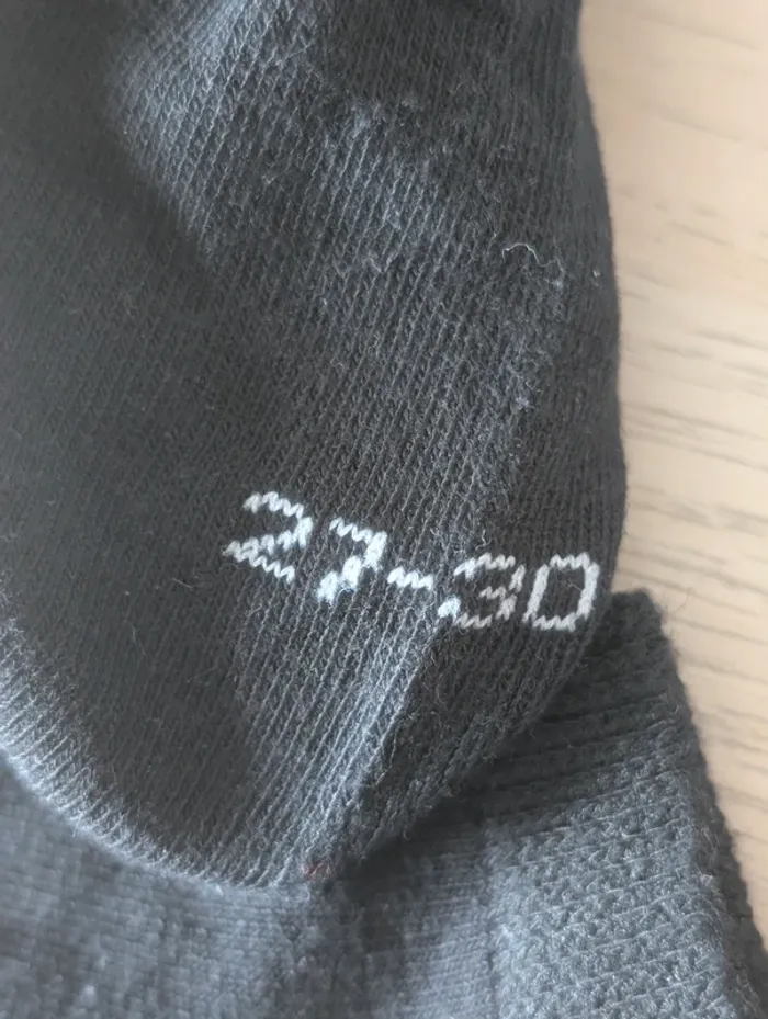 Chaussettes noir puma 27/30 neuves - photo numéro 3