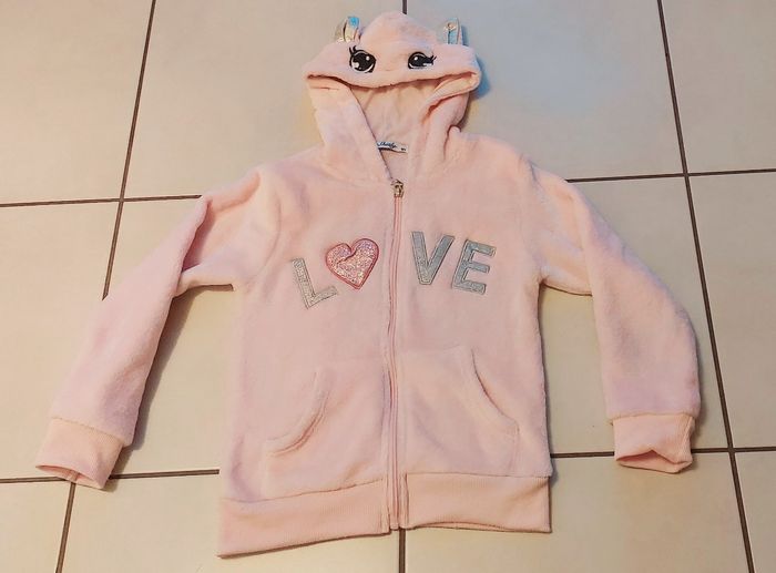 Gilet polaire 10ans peu porté