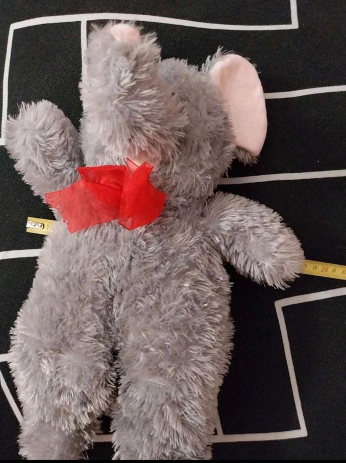 Doudou élephant tout  doux - photo numéro 8
