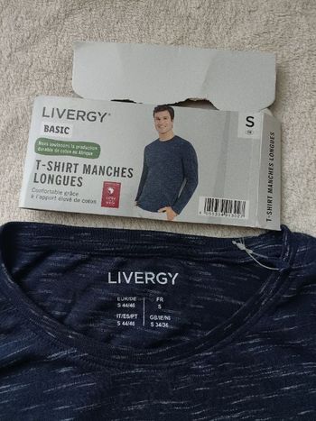 T-shirt manches longues pour homme en 36