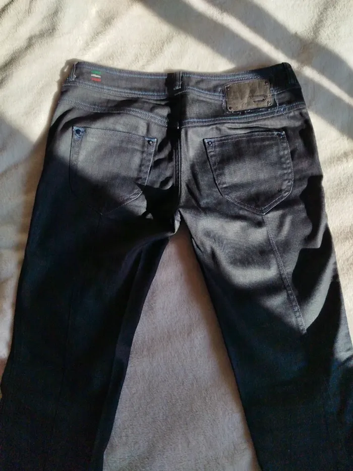 Jean Diesel femme modèle Rokket bleu brut - photo numéro 9