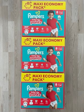 Pampers pants taille 8