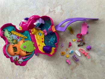 Polly pocket flamant rose
