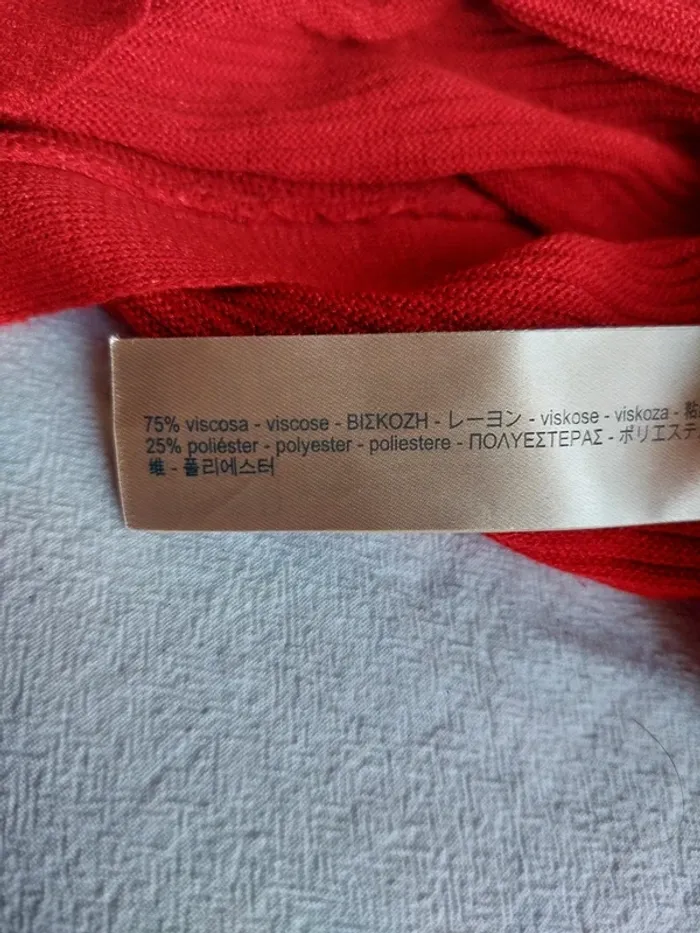 Sweat Massimo Dutti – S – Rouge – État : Excellent - photo numéro 5
