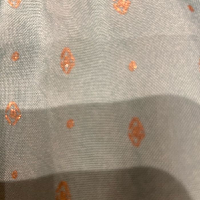 Robe bleu à motif - photo numéro 3