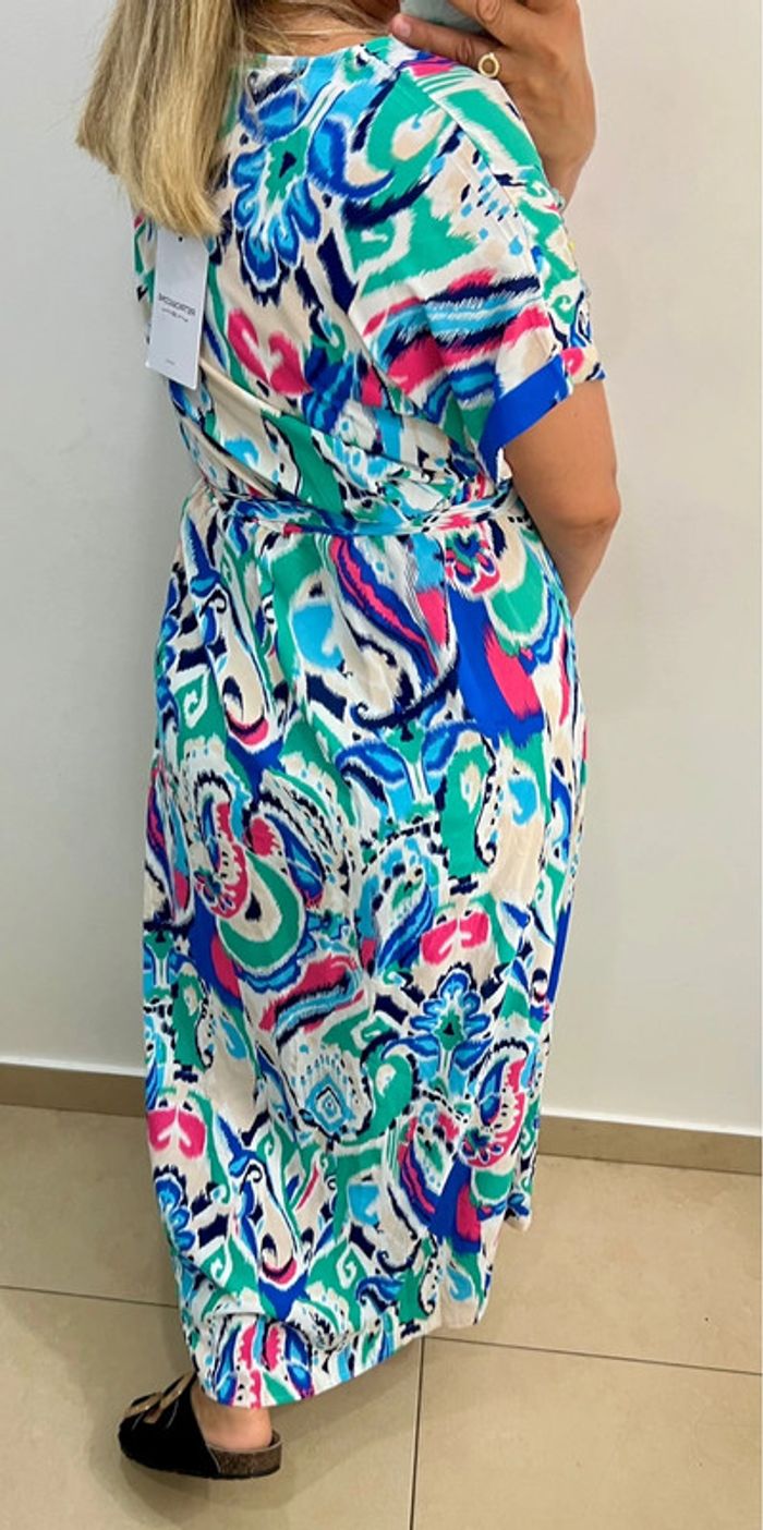 🦋Robe longue imprimée Taille M - photo numéro 6