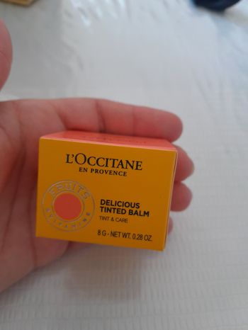 Baume teinté l'occitane