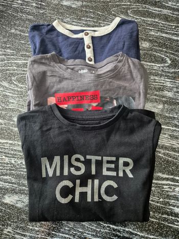 Lot de t-shirts garçon 5ans
