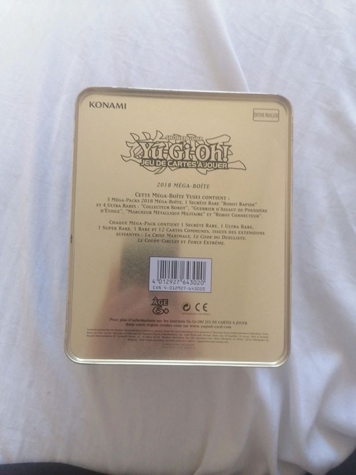 Boîte Yugioh, 2018 Méga Boîte Yusei - photo numéro 2