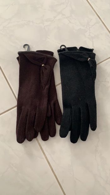 Lot de 2 paires de gants