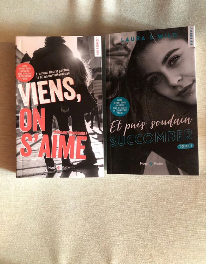 Lot de deux livres Morgane Moncomble et Laura s.wild