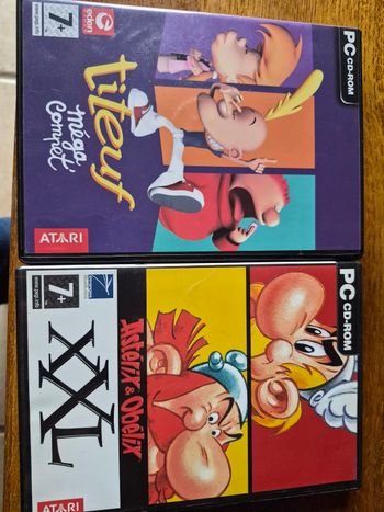 Lot 2 Jeux PC CD-ROM - Astérix & Obélix + Titeuf