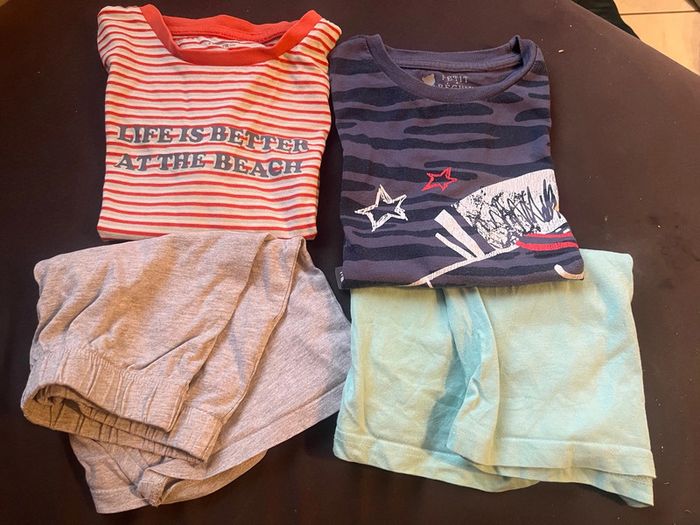 2 pyjamas été 6 ans garçon