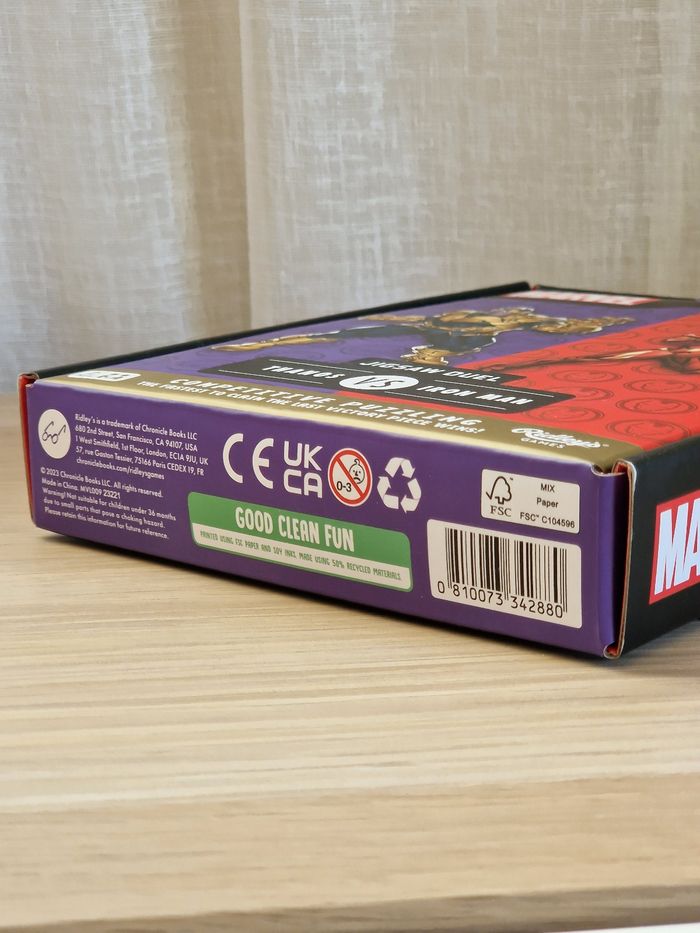 Avengers Puzzle, Thanos Vs Iron Man - photo numéro 5