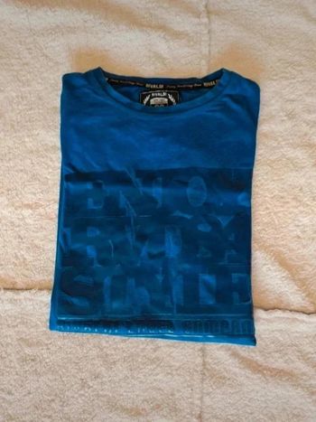 T-shirt bleu - Rivaldi