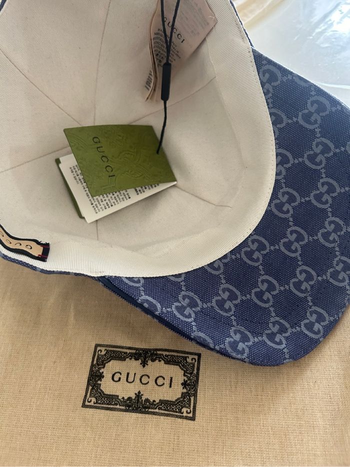 casquette gucci dubai bleu - photo numéro 2
