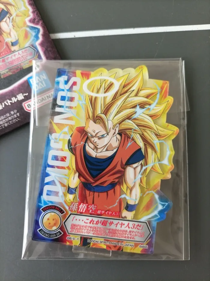 Goodies Son Goku Super Saiyan 3 Bandai Ichiban Kuji Dragon Ball Z