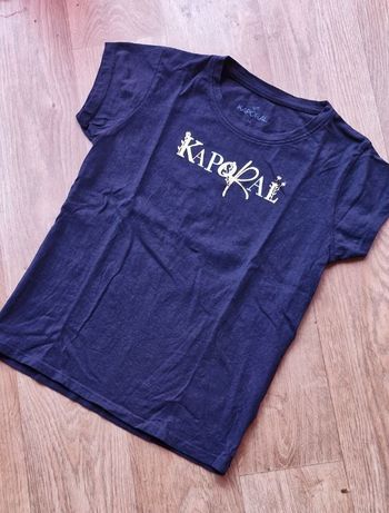 T shirt manches courtes bleu marine Kaporal taille 14 ans TBE