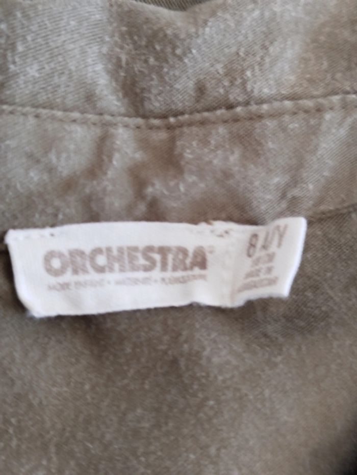 Robe manches longues kaki Orchestra taille 8 ans - photo numéro 3