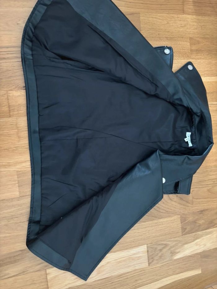 Veste en cuir sans manche - photo numéro 4