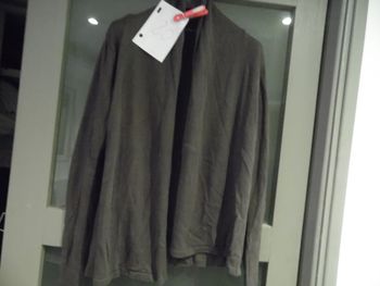 gillet gris taille S in extenso