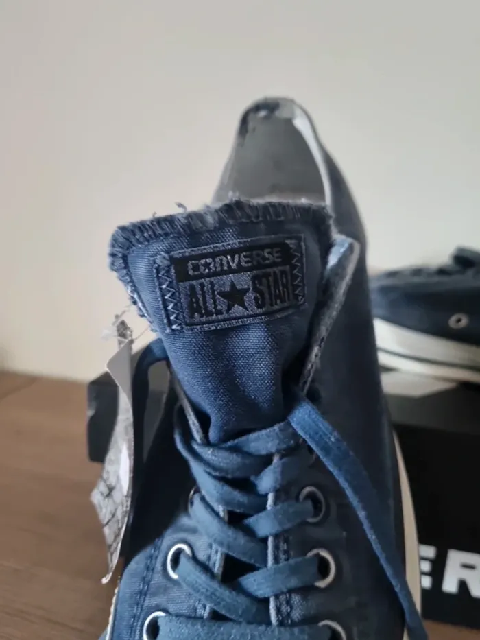 Converse jeans bleu - photo numéro 6