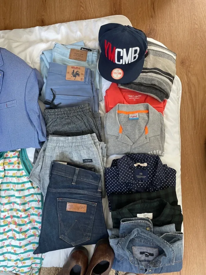 Lot vêtement homme 20 articles - photo numéro 2