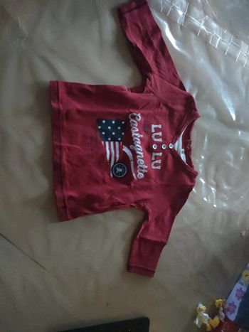 Haut lulu castagnette 6 mois