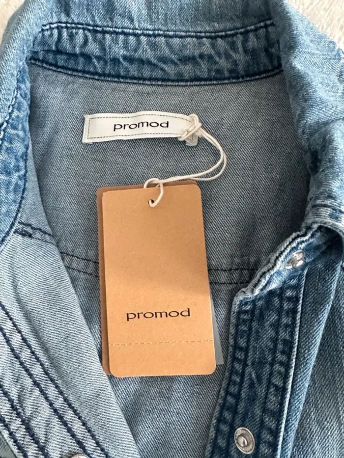 Chemise jean Promod neuve - photo numéro 4