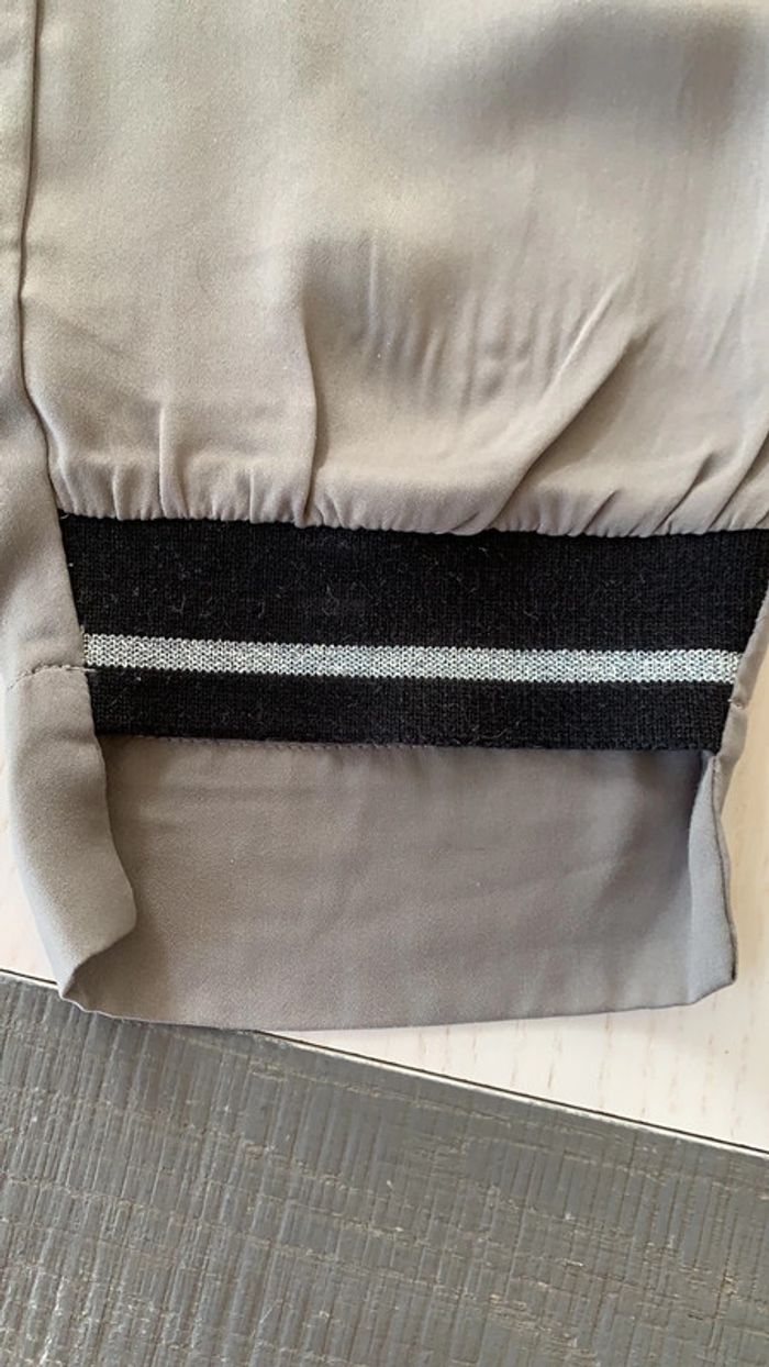 Pantalon léger gris 7/8 ans Benetton - photo numéro 4
