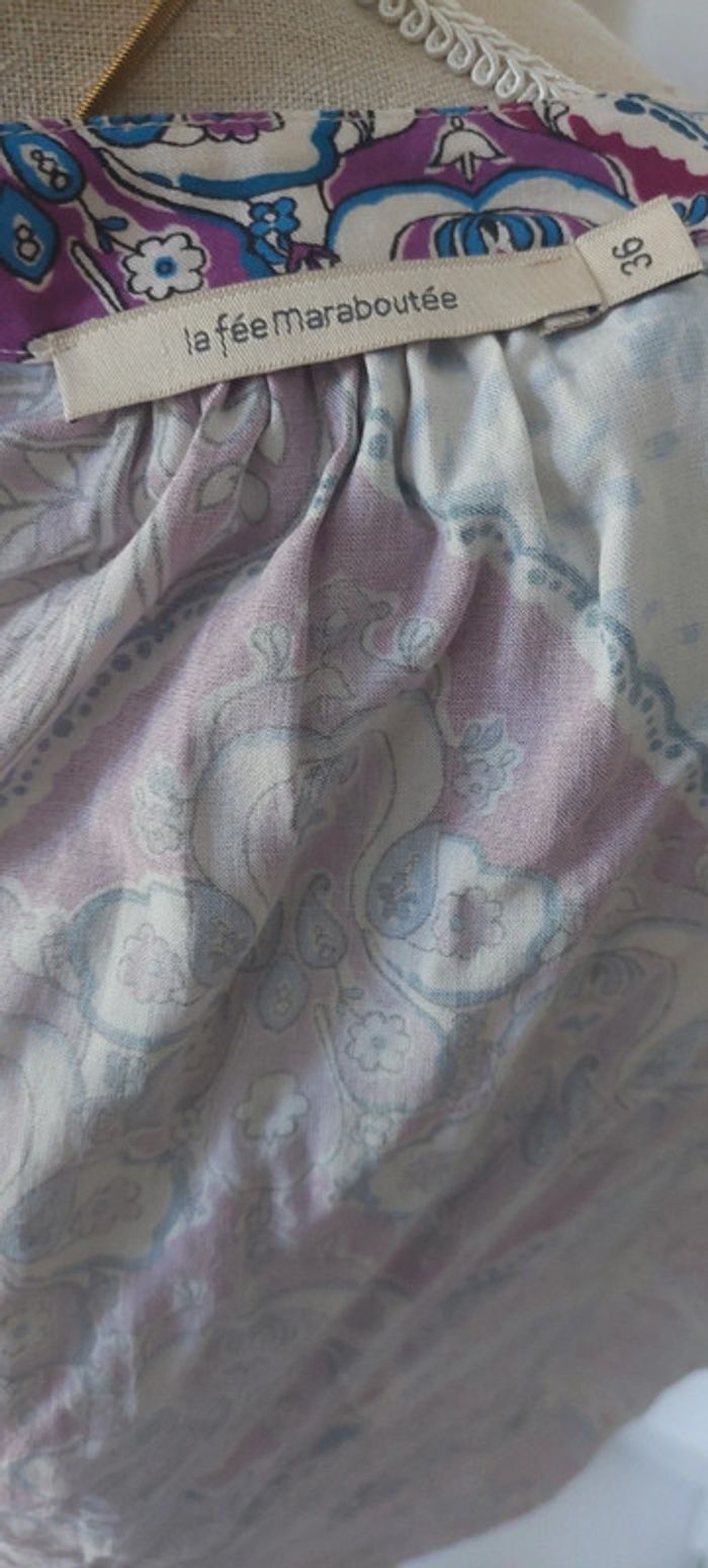 Superbe blouse La fee
marabouts taille S (36-38) - photo numéro 14