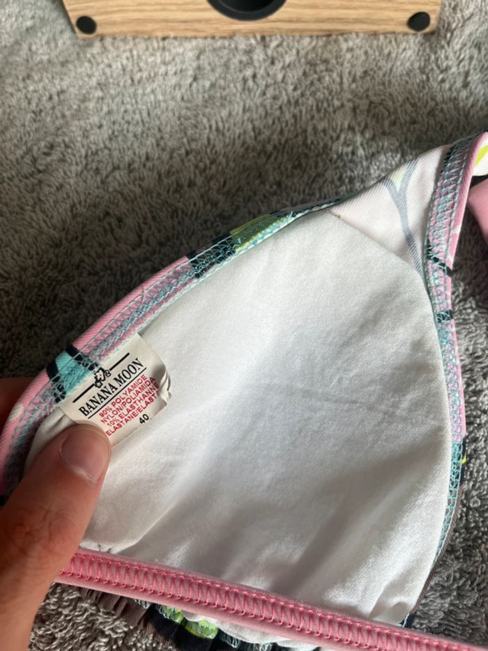 👙 Bikini 2 pièces Banana Moon – Taille 40, couleurs tropicales & coupe flatteuse - photo numéro 5