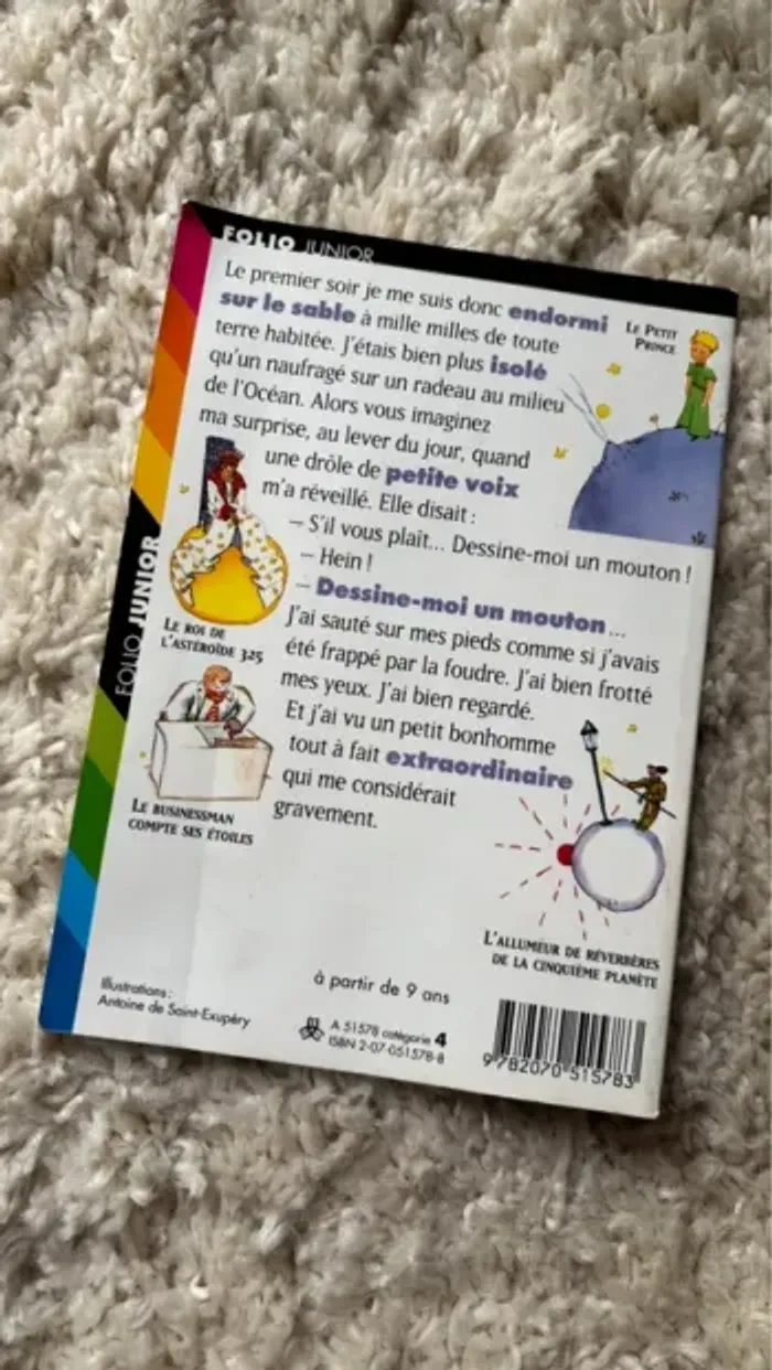 Le petit prince - Antoine de Saint-Exupéry folio junior - photo numéro 3