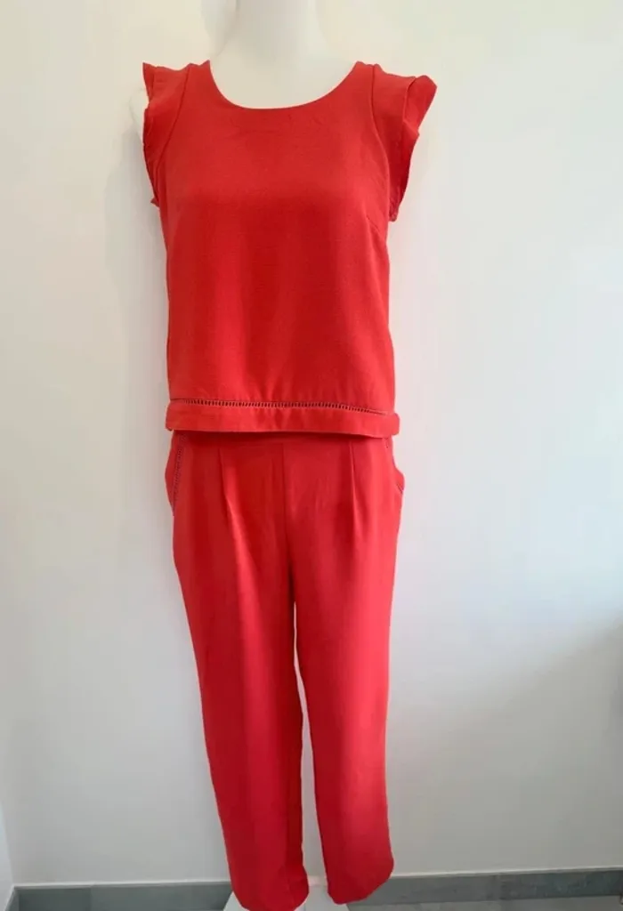 Combinaison femme Opullence rouge taille S en parfait état