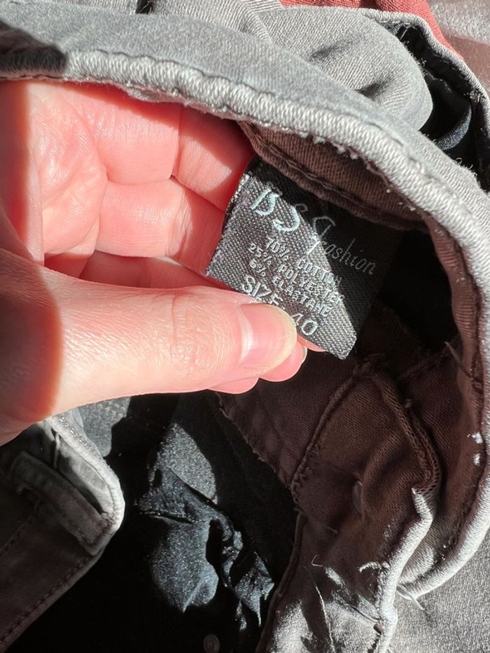 Pantalon beige/gris - photo numéro 5