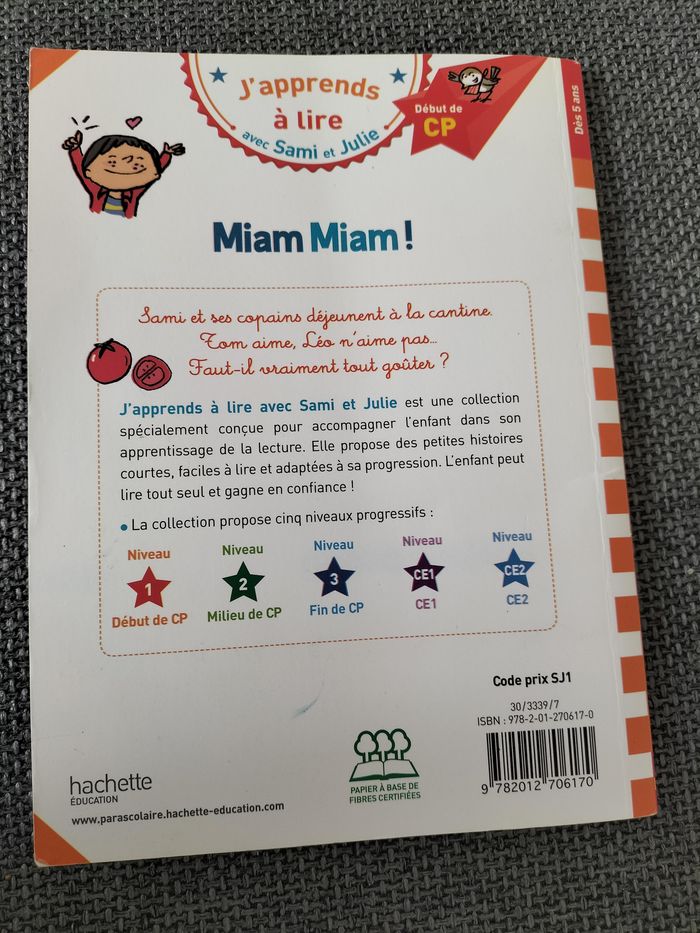 Livre Sami et Julie : Miam Miam - photo numéro 2