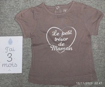 Tee-shirt 3mois