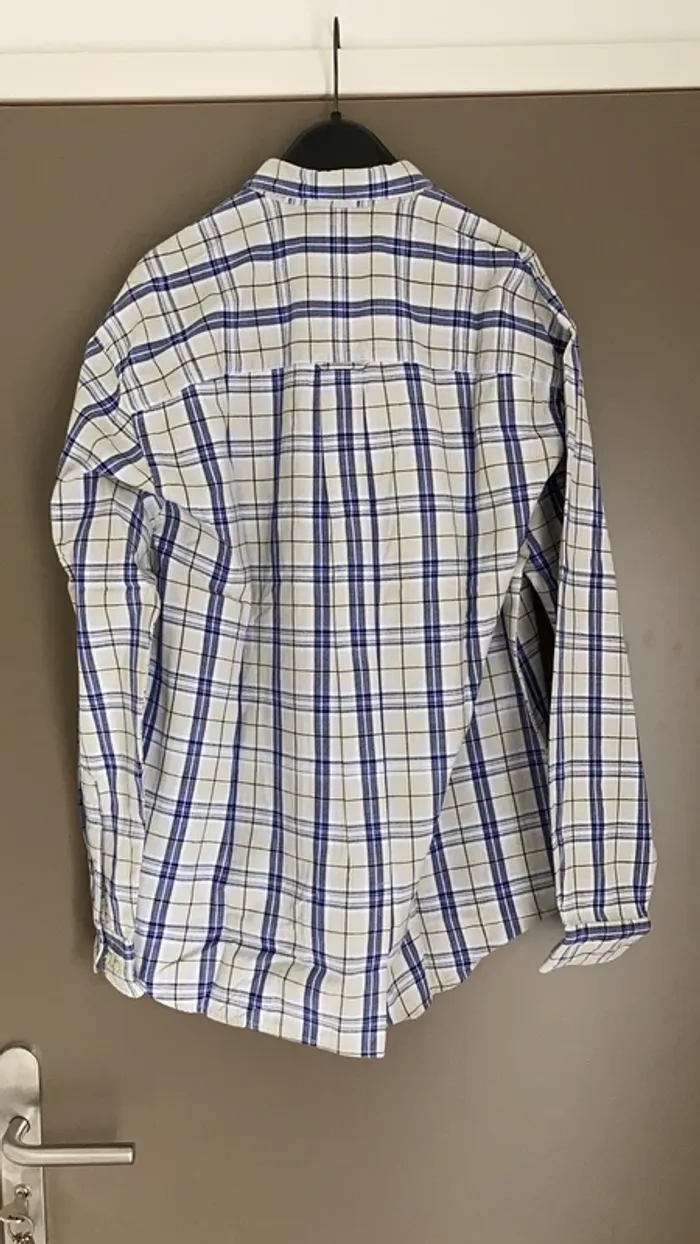 Chemise homme manches longues à carreaux/rayures taille L Celio - photo numéro 5