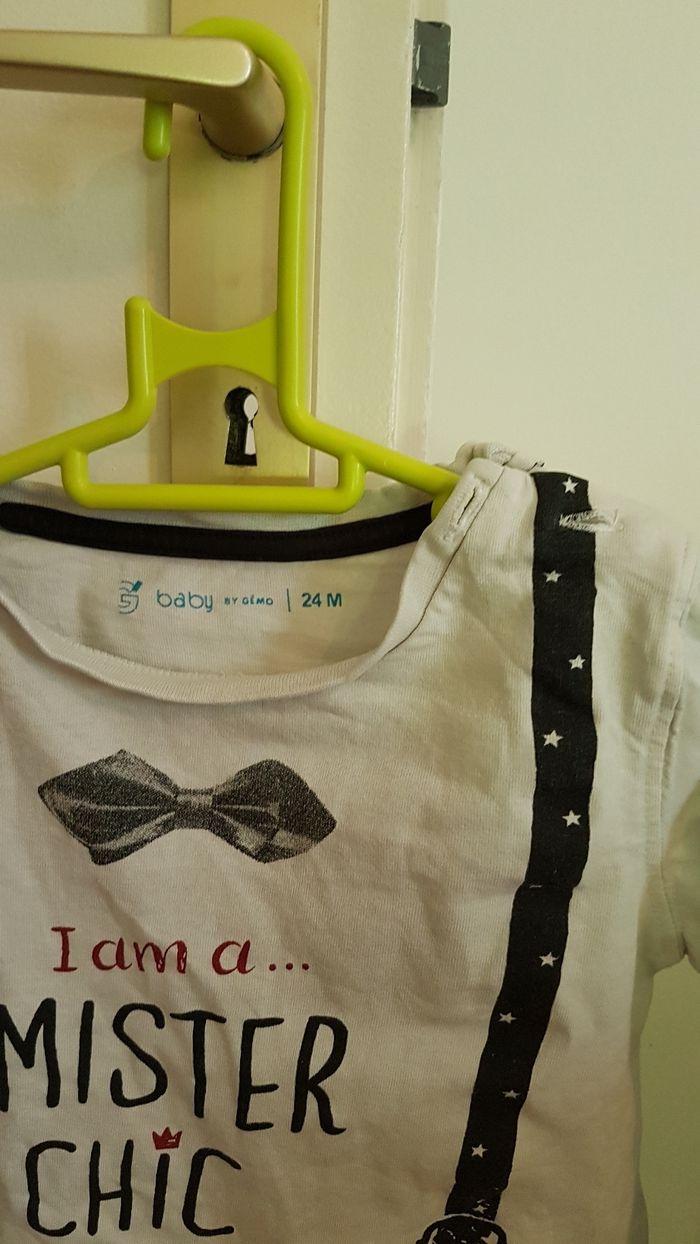 T-shirt Mister Chic 24 mois - photo numéro 2